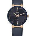 Rado Rado Florence Automatic R48905205 Automatic R48905205 механические мужские часы синий циферблат, браслет кожаный — вид спереди