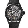Mido Mido Multifort Mechanical Skeleton M032.605.47.410.00  M0326054741000 механические мужские часы серый циферблат, браслет кожаный — вид спереди