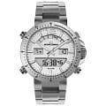 Jacques Lemans Jacques Lemans 1-1713D  1-1713D кварцевые мужские часы серый циферблат, браслет нержавеющая сталь — вид спереди